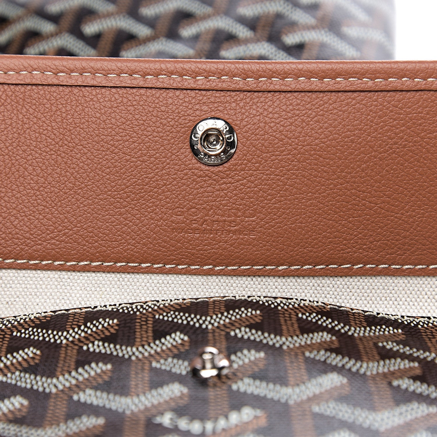 Goyard Goyardine Saint Louis PM Black Gold 6 of 10
