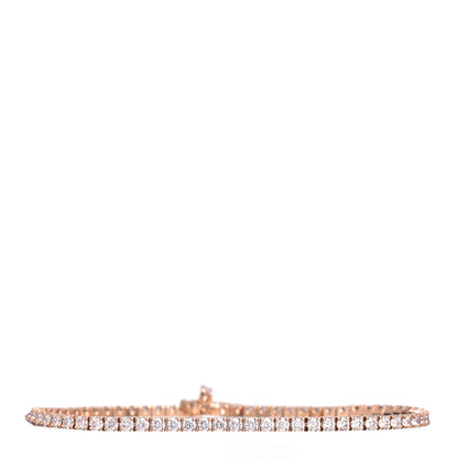Hermes 18K Rose Gold Diamond Finesse Link Bracelet SH 3 of 5