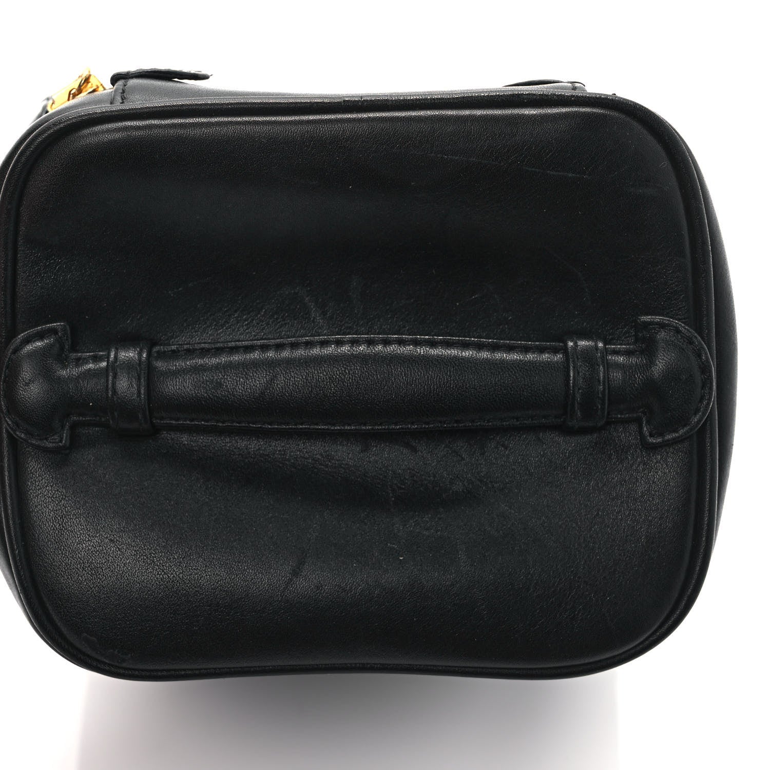Chanel Lambskin Vanity Cosmetic Case Black 10 of 10