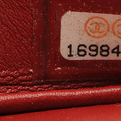 Chanel Caviar Quilted iPad Case Red 8 of 9