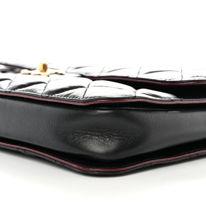 Chanel Calfskin Quilted Large Perfect Edge Flap Black 10 of 12