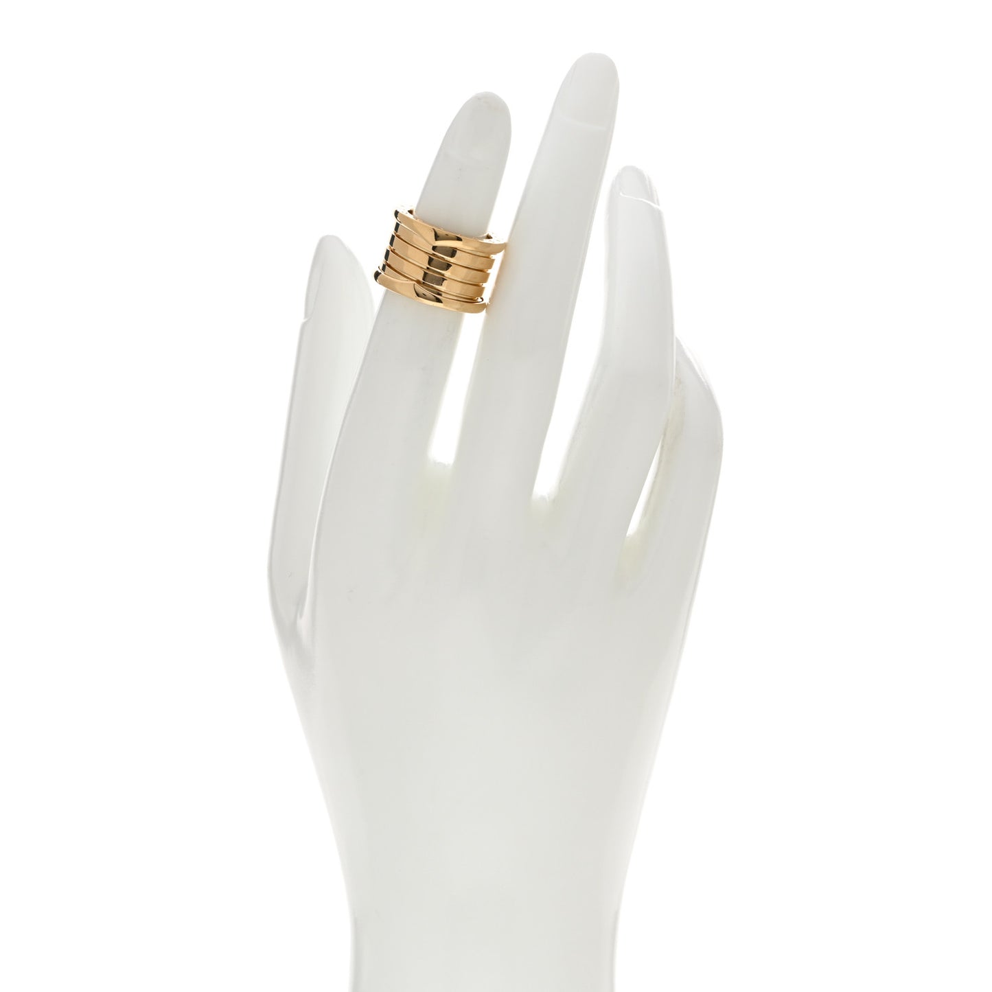 18K Yellow Gold B.Zero1 Four-Band Ring 47 4