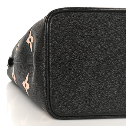 Louis Vuitton Empreinte Monogram Giant Neonoe MM Black Beige 8 of 10