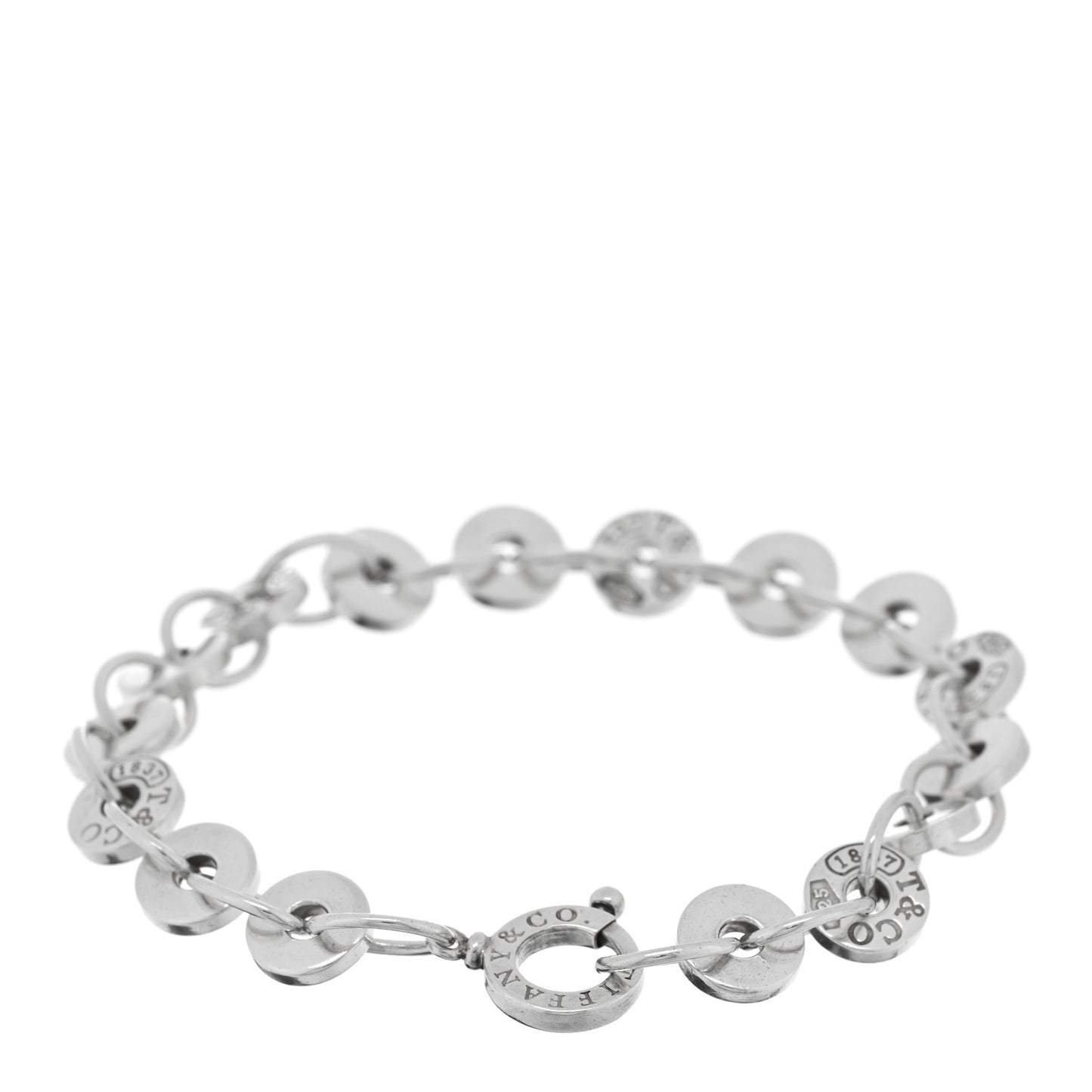 Sterling Silver 1837 Circle Bracelet