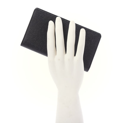 Louis Vuitton Taiga Pocket Agenda Cover Black 2 of 9