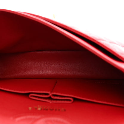 Chanel Caviar Quilted Small Double Flap Red 5 of 11