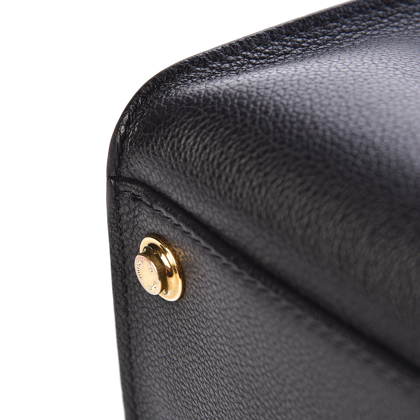 Calfskin Monogram On My Side Black