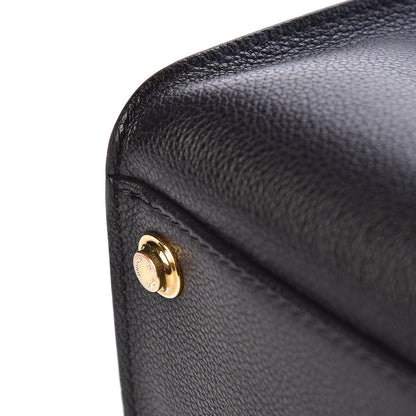 Louis Vuitton Calfskin Monogram On My Side Black 9 of 14