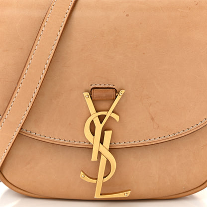 Saint Laurent Smooth Vintage Calfskin Small Kaia Satchel Brown Gold 8 of 13