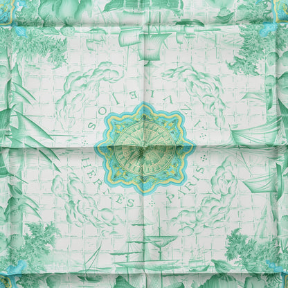 Hermes Silk Azulejos 90 Scarf 2 of 3