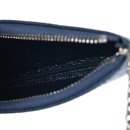 Louis Vuitton Metallic Empreinte Monogram Giant Key Pouch Navy Nacre 7 of 8