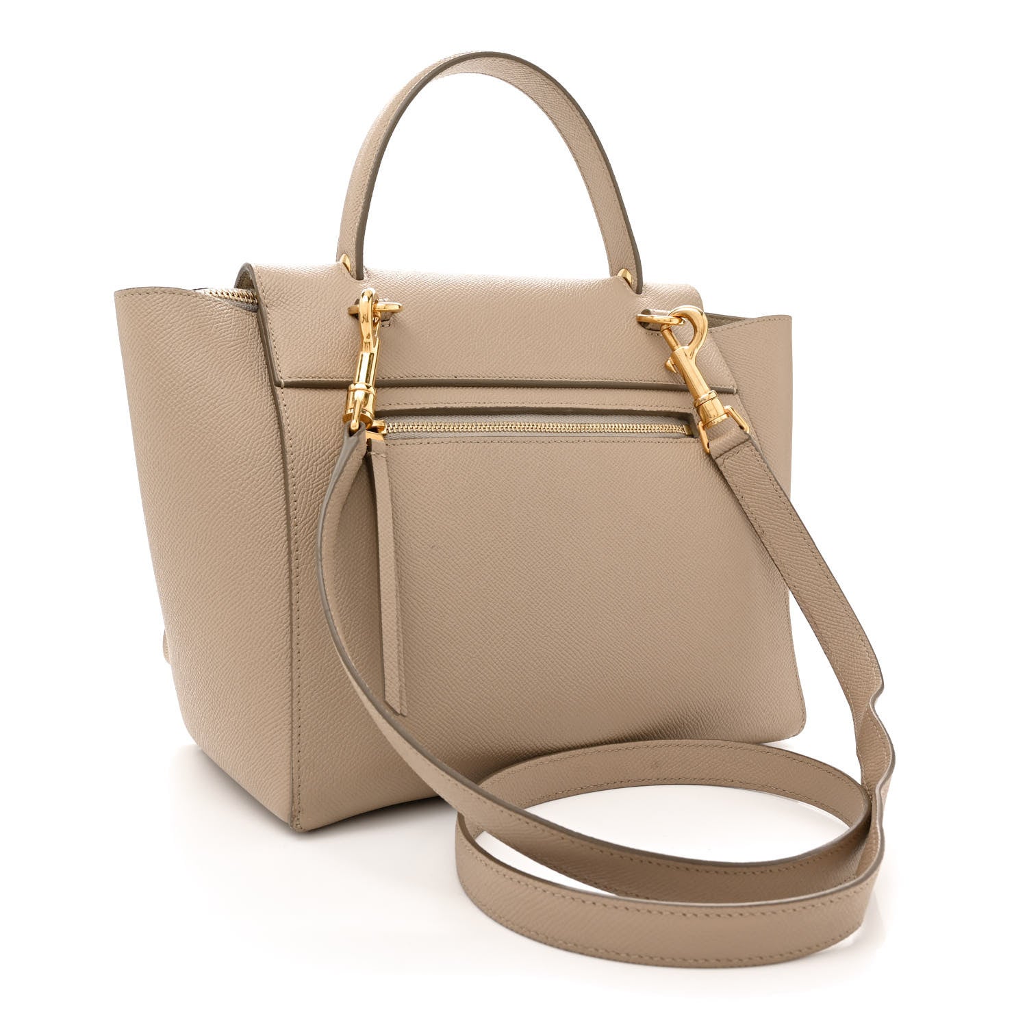 Celine Grained Calfskin Micro Belt Bag Light Taupe 3 of 13