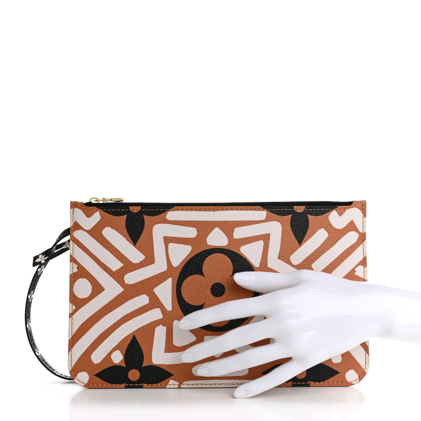 Monogram Giant Crafty Neverfull MM GM Pochette Creme Caramel