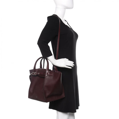 Celine Supple Grained Calfskin Small Big Bag Wine 2 of 10