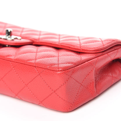 Chanel Caviar Quilted East West Flap Red 6 of 11