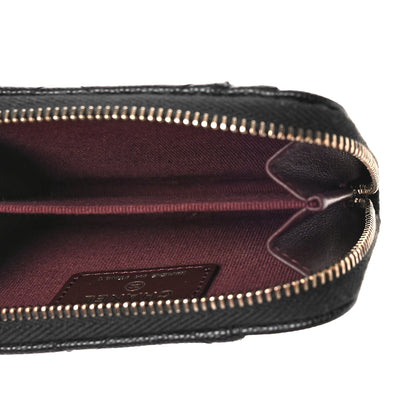 Chanel Caviar Quilted Zip Card Holder Black 5 of 10