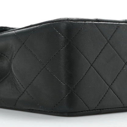 Chanel Lambskin Quilted Mini Square Flap Bag Black 14 of 18