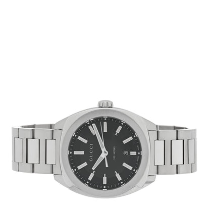 Gucci Stainless Steel 40mm GG2570 Quartz Watch Black 2 of 4