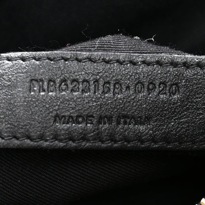 Saint Laurent Lambskin Matelasse Monogram Medium Niki Chain Satchel Seawood 7 of 13