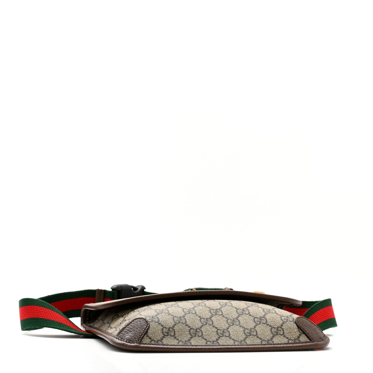 GG Supreme Monogram Neo Vintage Web Belt Bag Brown