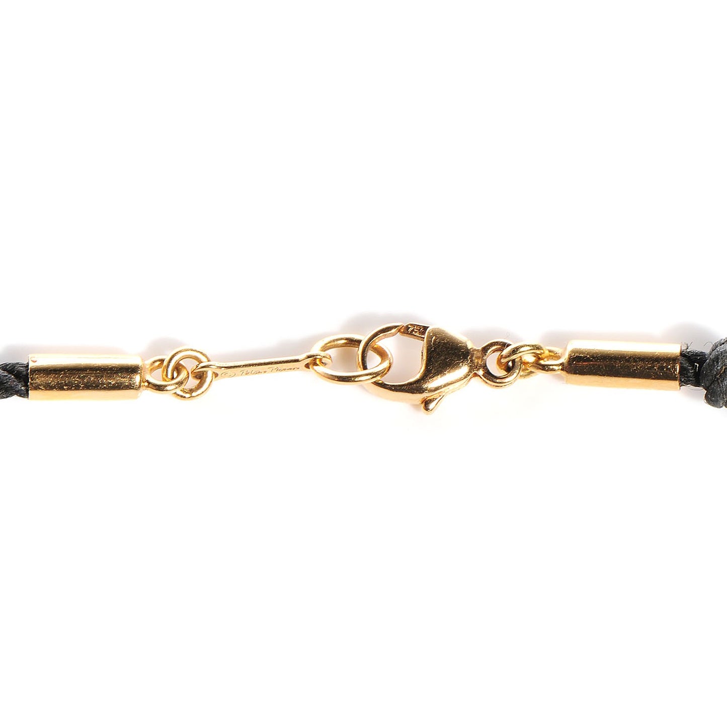 18K Yellow Gold Black Onyx Paloma's Marrakesh Dome Pendant Necklace