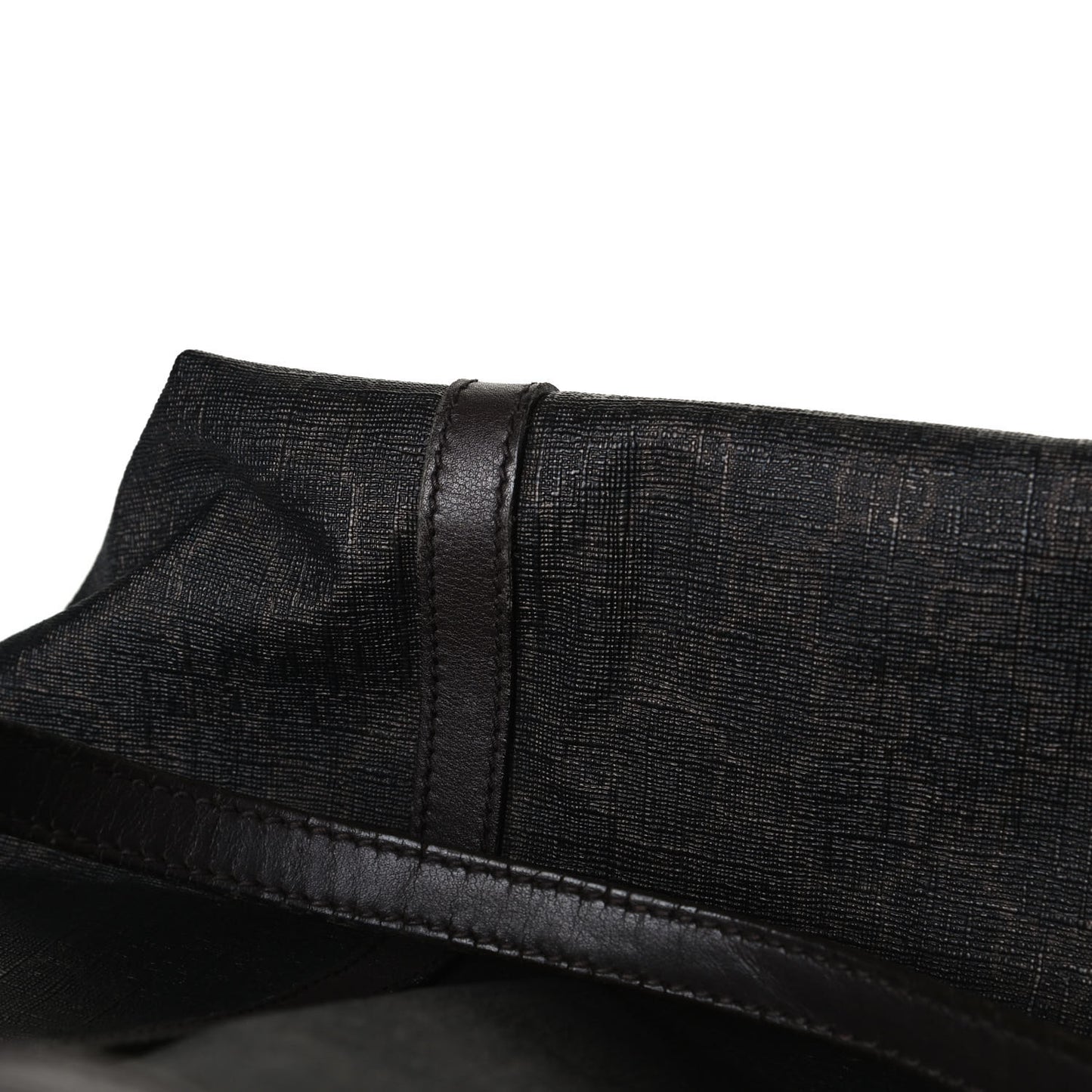 GG Supreme Monogram Medium Nice Tote Dark Brown