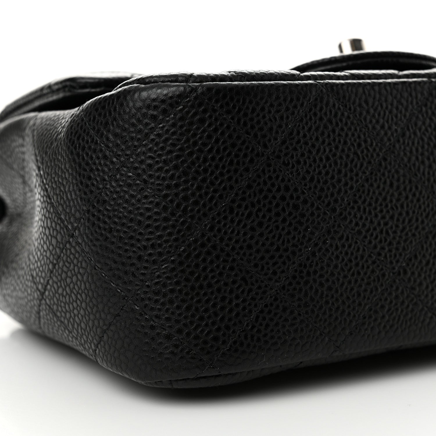 Chanel Caviar Quilted Mini Square Flap Black 9 of 11