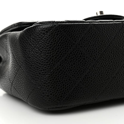 Chanel Caviar Quilted Mini Square Flap Black 9 of 11