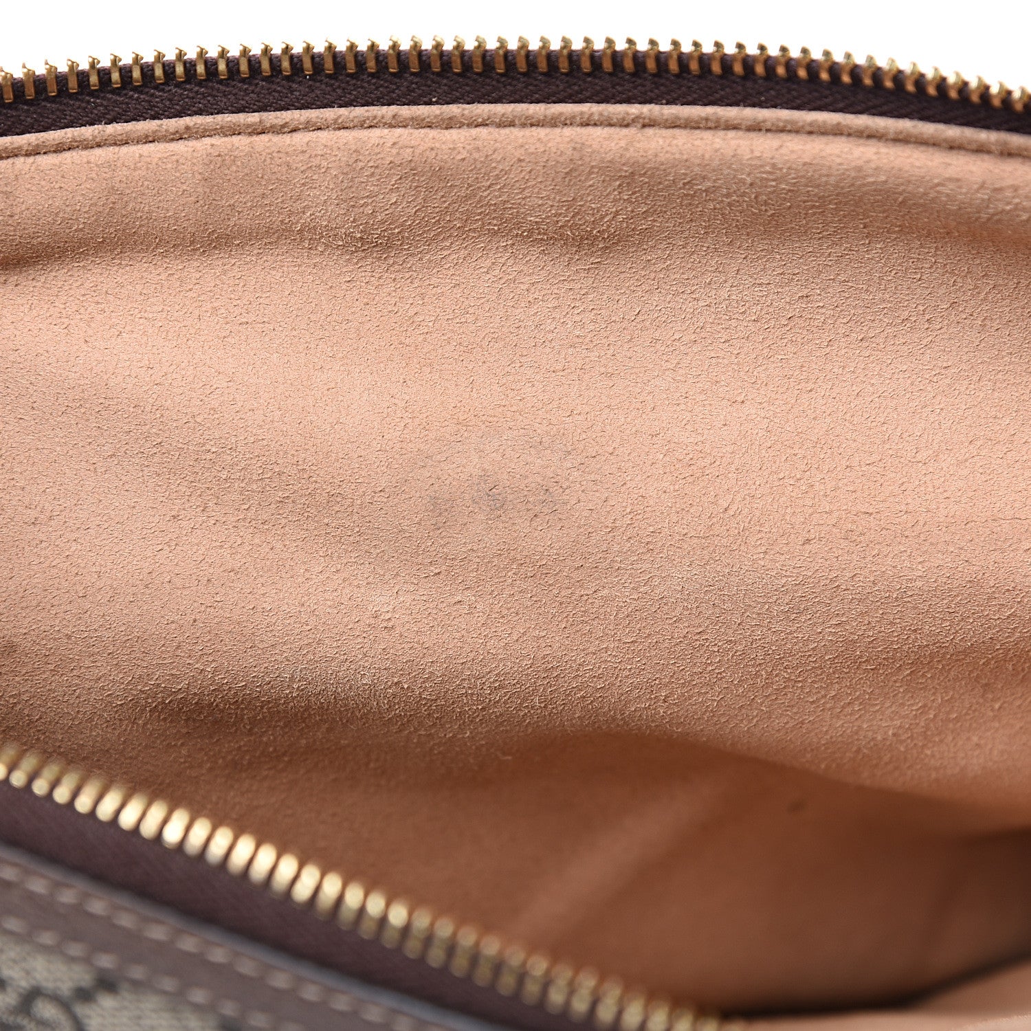 Gucci GG Supreme Monogram Large Ophidia Pouch Clutch Brown 12 of 12