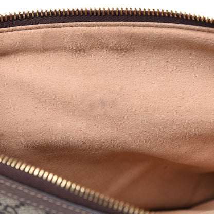 Gucci GG Supreme Monogram Large Ophidia Pouch Clutch Brown 12 of 12