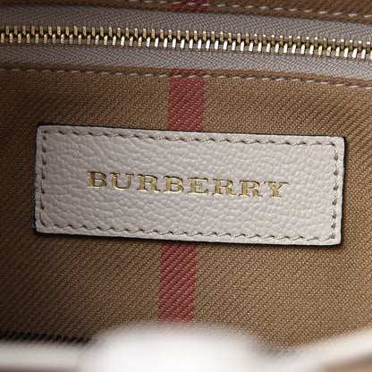Burberry Grainy Calfskin Small Elmstone Hobo Limestone 7 of 10