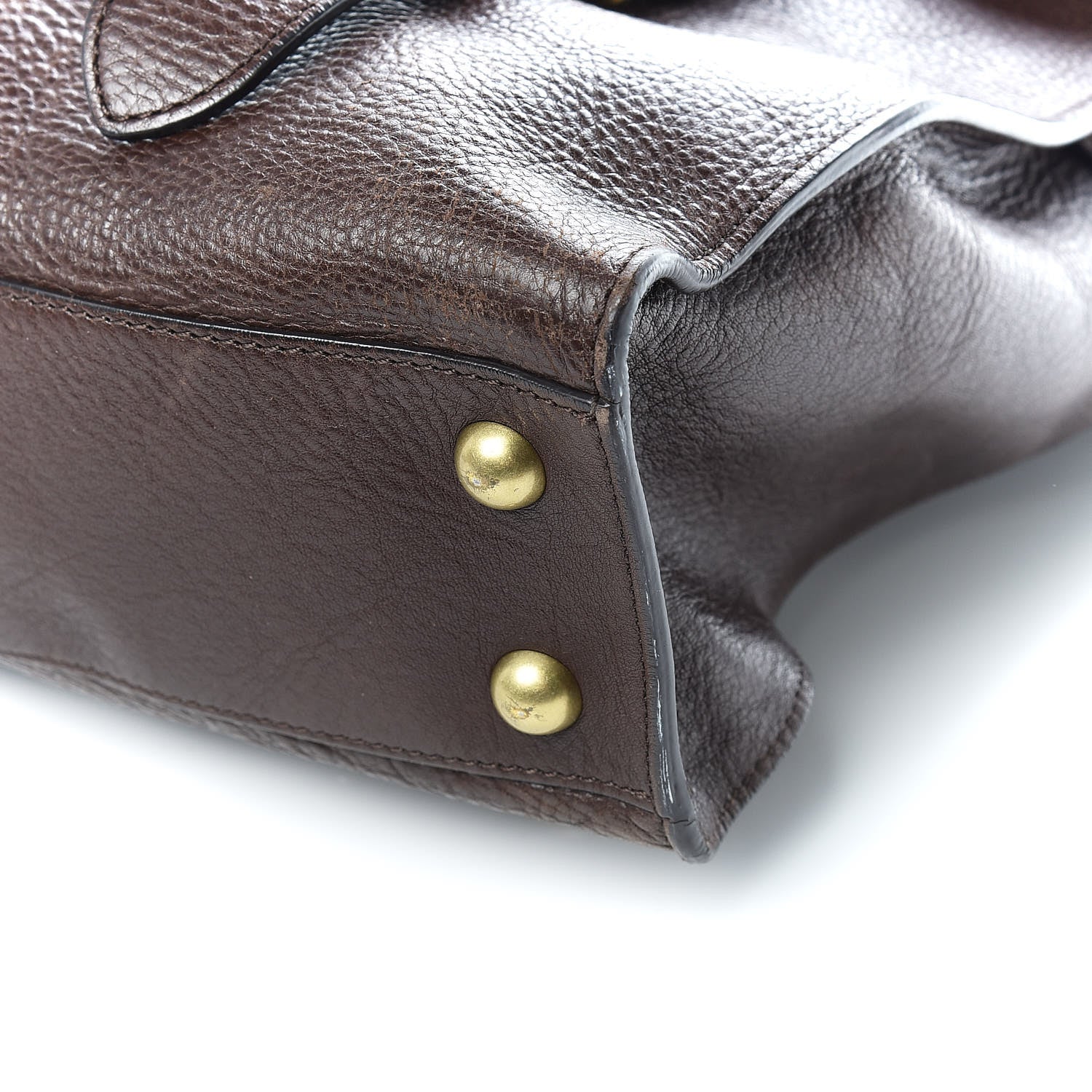 Mulberry Natural Calfskin Ted Convertible Messenger Bag Brown 6 of 10
