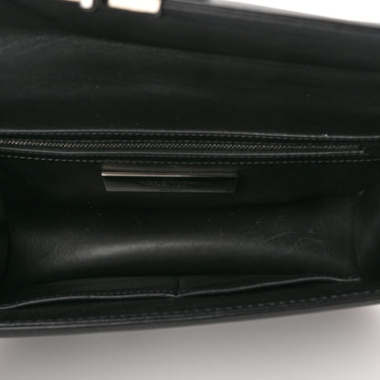 Valentino Garavani Vitello Medium Glam Lock Rockstud Flap Black 5 of 11