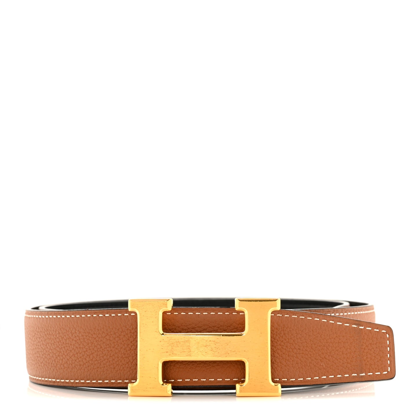 Box 135 Togo 32mm H Belt 80 32 Black Gold