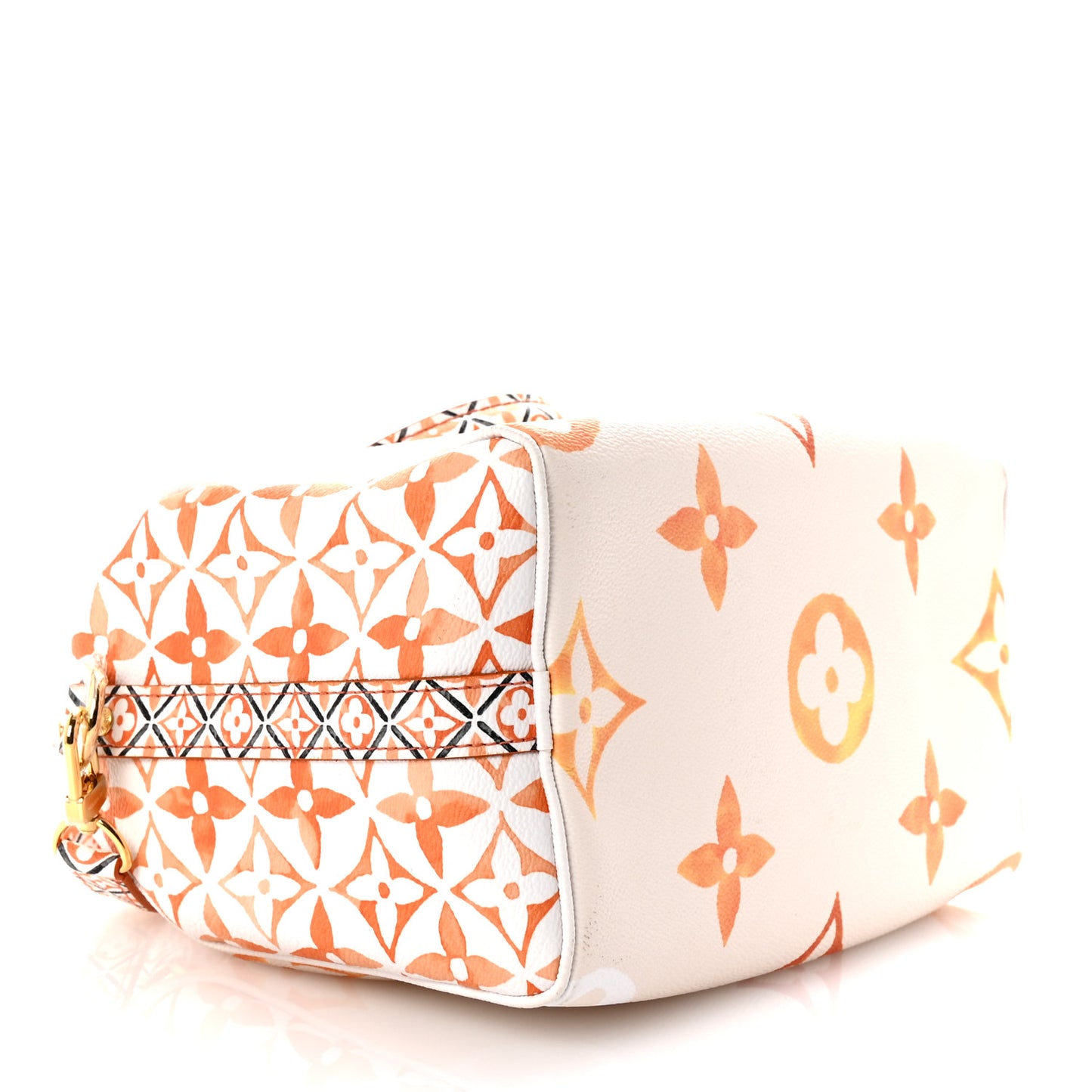 Monogram Giant By The Pool 2.0 Speedy Bandouliere 25 Beige