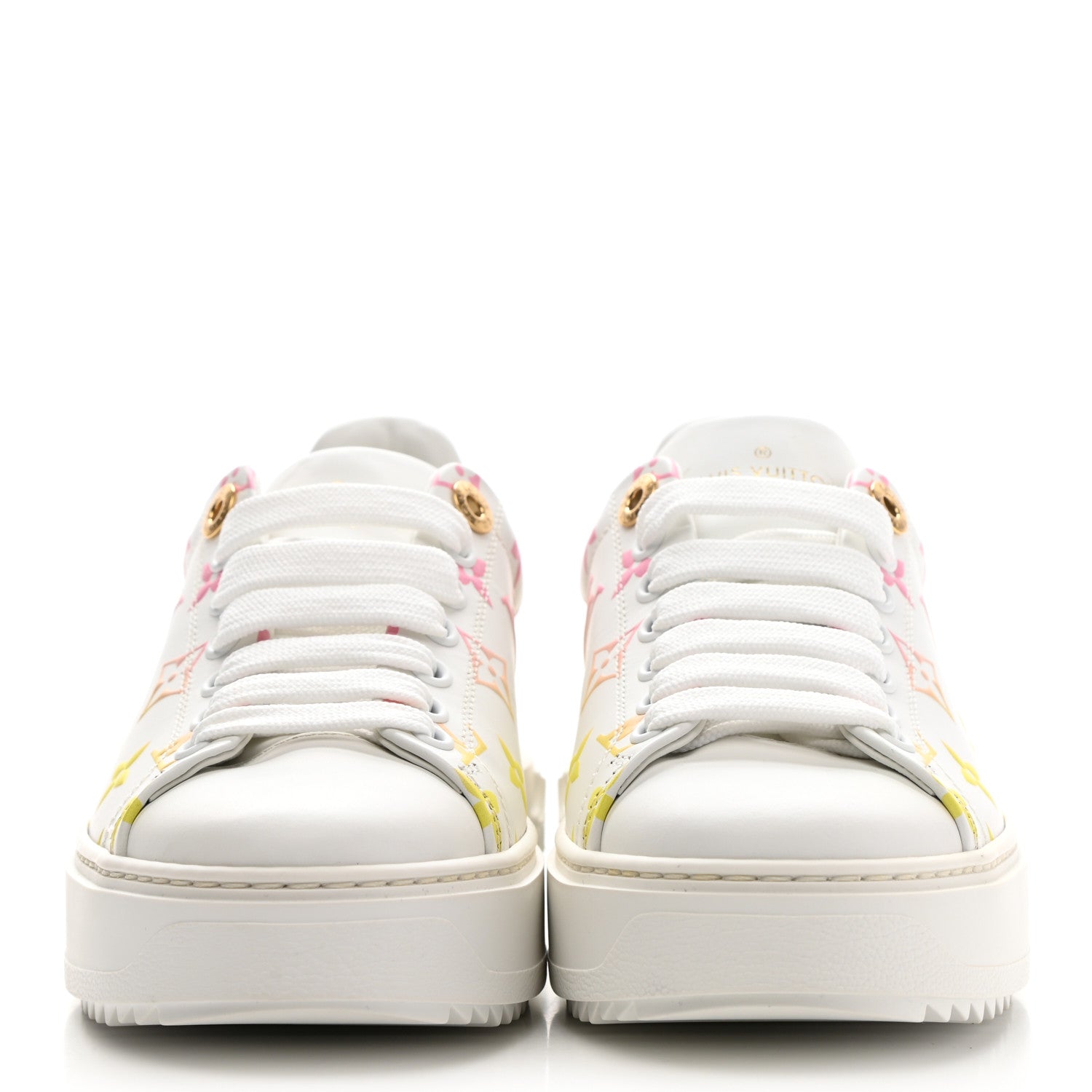Louis Vuitton Monogram By The Pool Time Out Sneakers 36 Rose 2 of 10