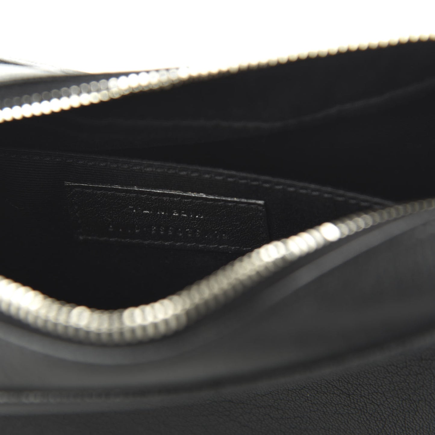 Lambskin Monogram Small Lou Camera Bag Black
