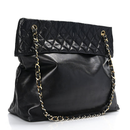 Chanel Lambskin Quilted Shoulder Bag Black 2 of 10
