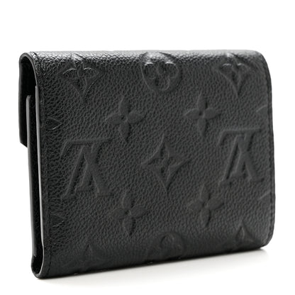 Louis Vuitton Empreinte Victorine Wallet Black 2 of 7
