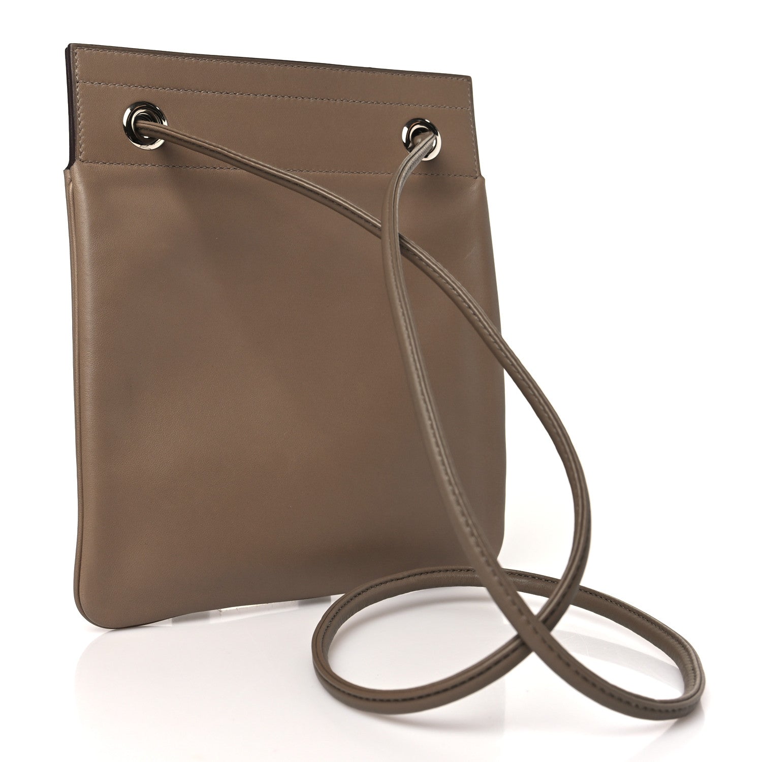 Hermes Milo Lambskin Swift Mini Aline Etoupe 3 of 9