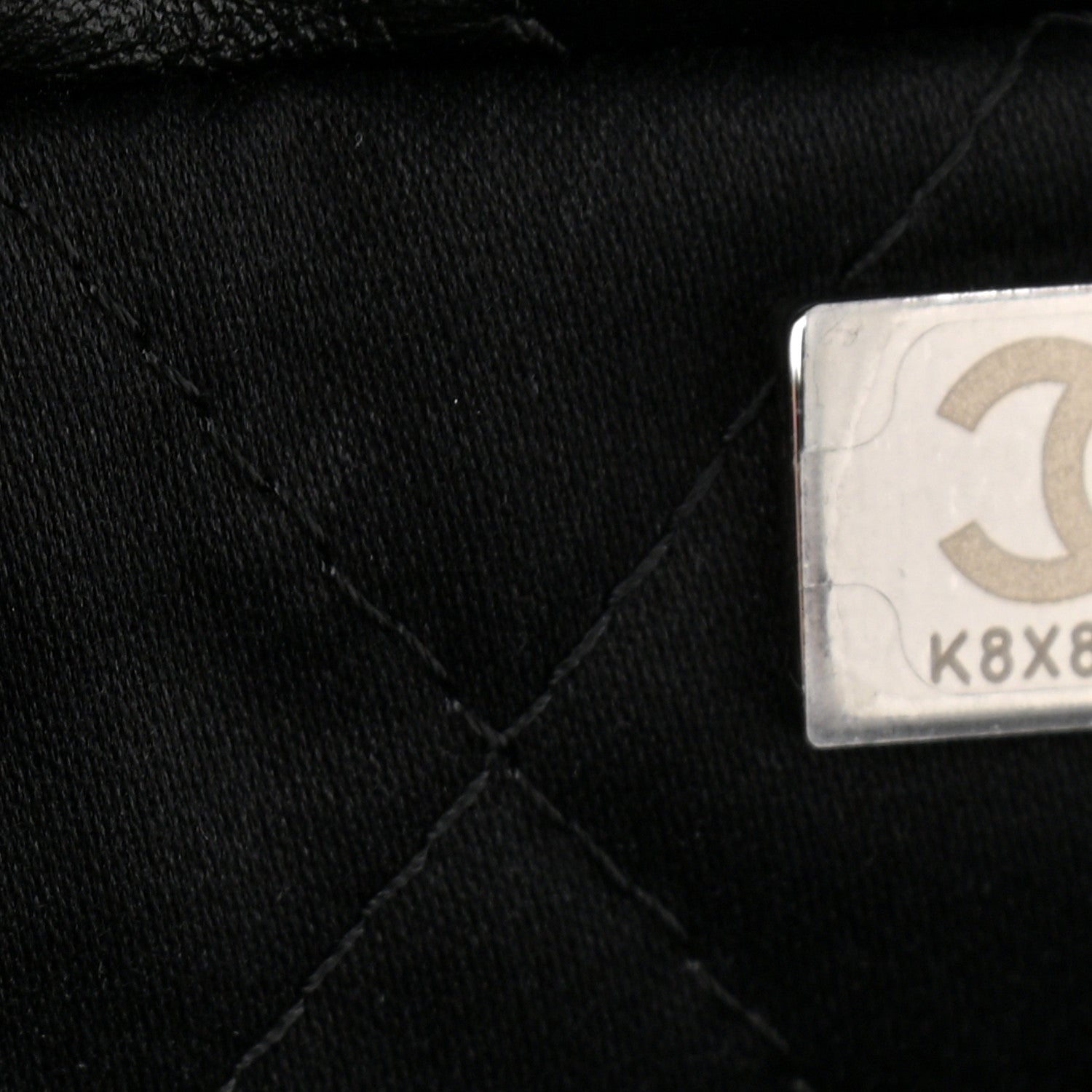 Chanel Shiny Calfskin Quilted Small Chanel 22 Black 8 of 12