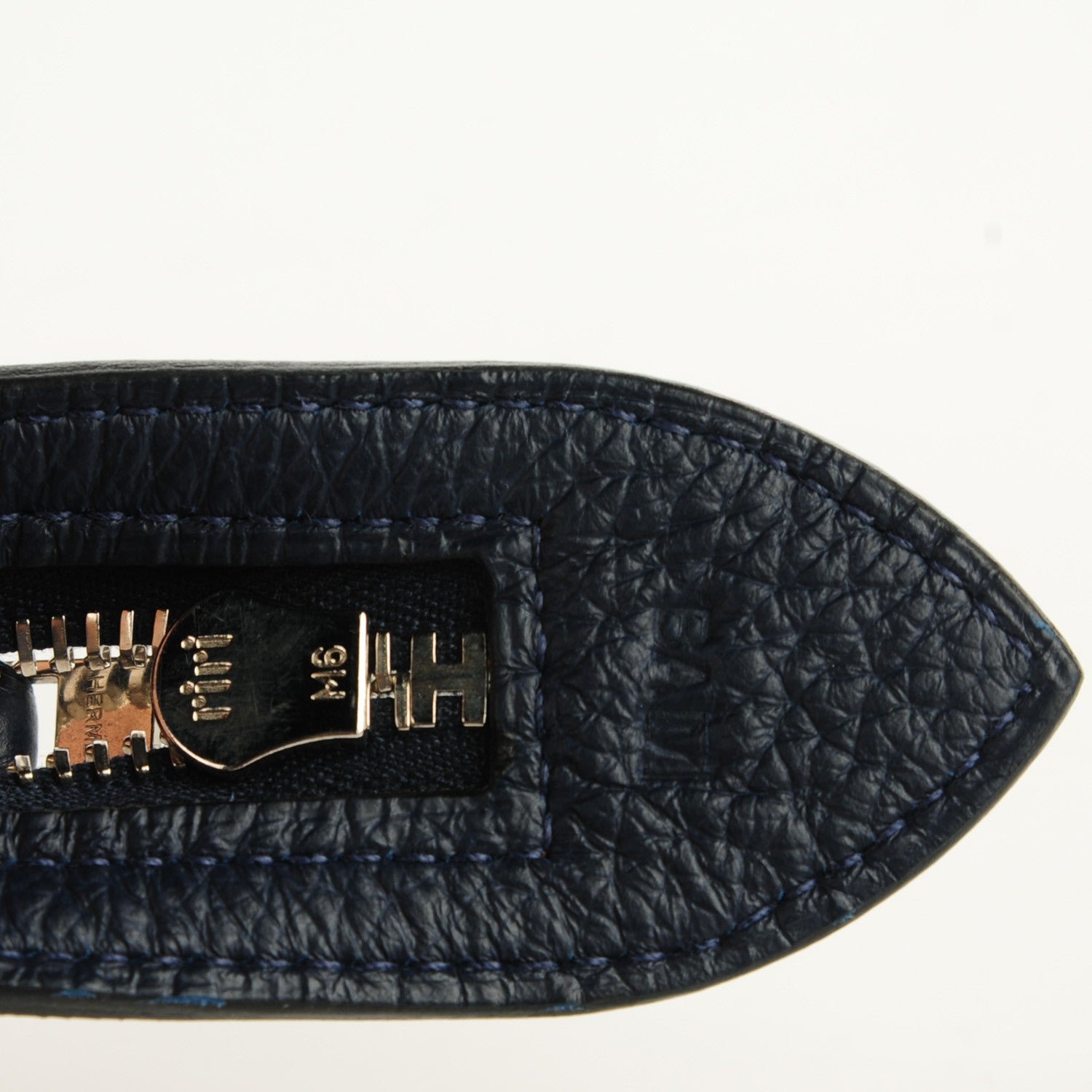 Hermes Taurillon Clemence Atlas 35 Bleu Saphir 8 of 10