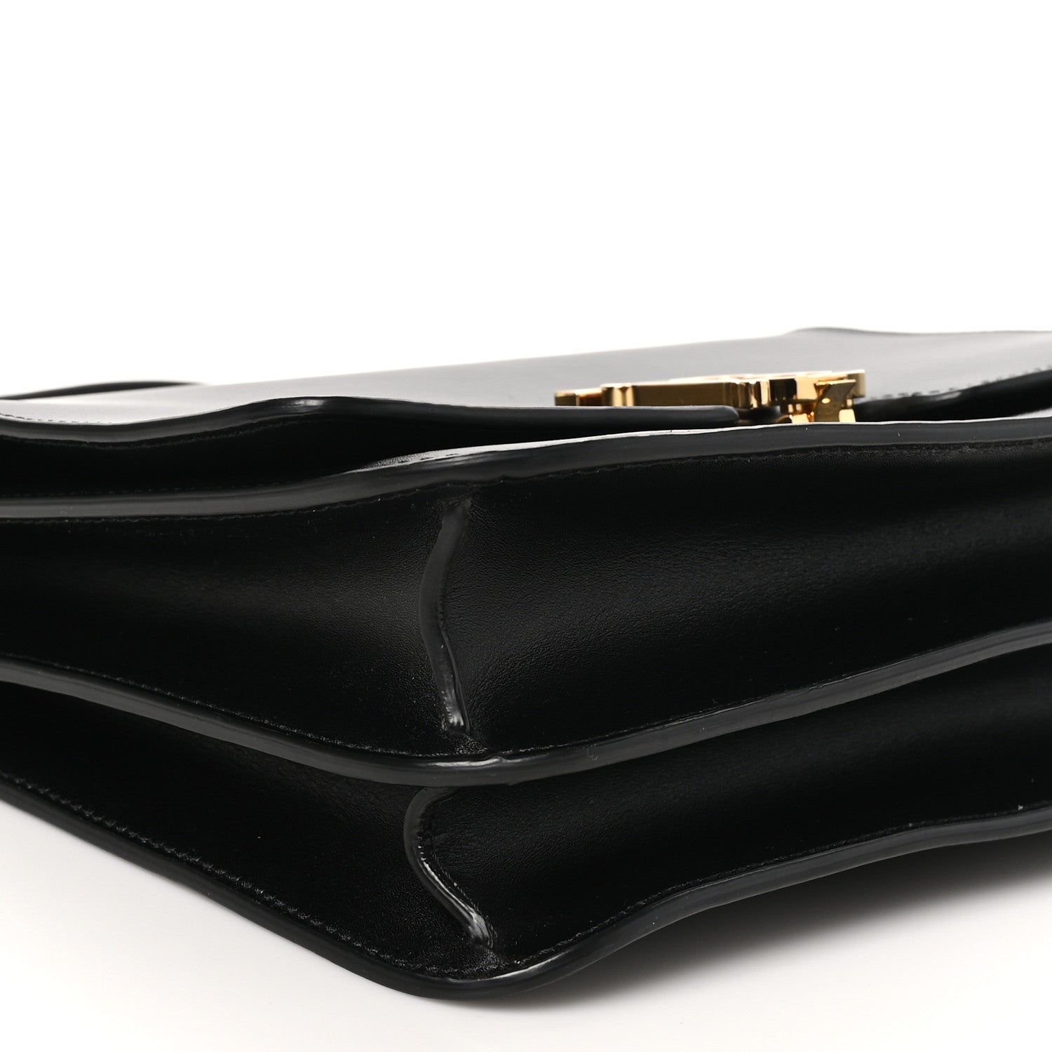 Burberry Grained Calfskin Medium TB Bag Black 8 of 11
