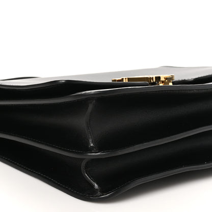 Burberry Grained Calfskin Medium TB Bag Black 8 of 11
