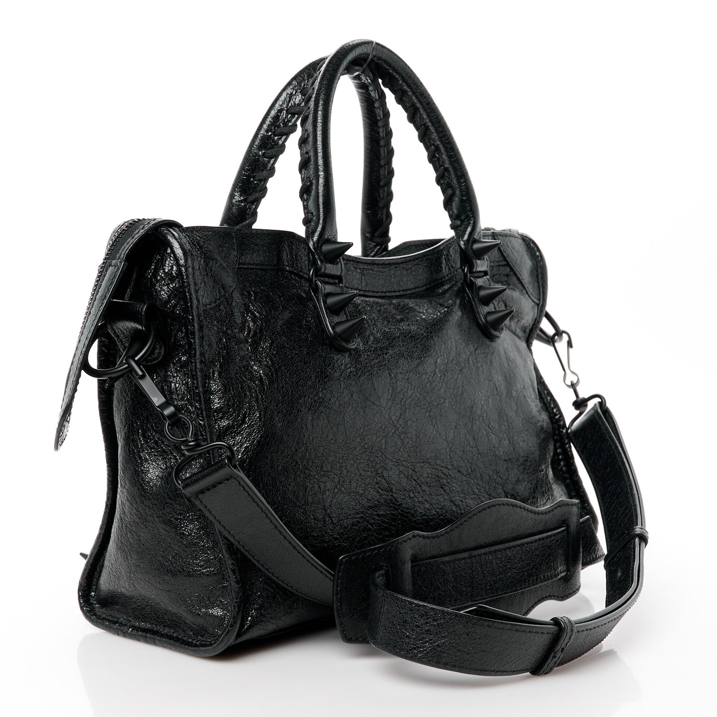 Agneau Spikes Black Hardware S City Black