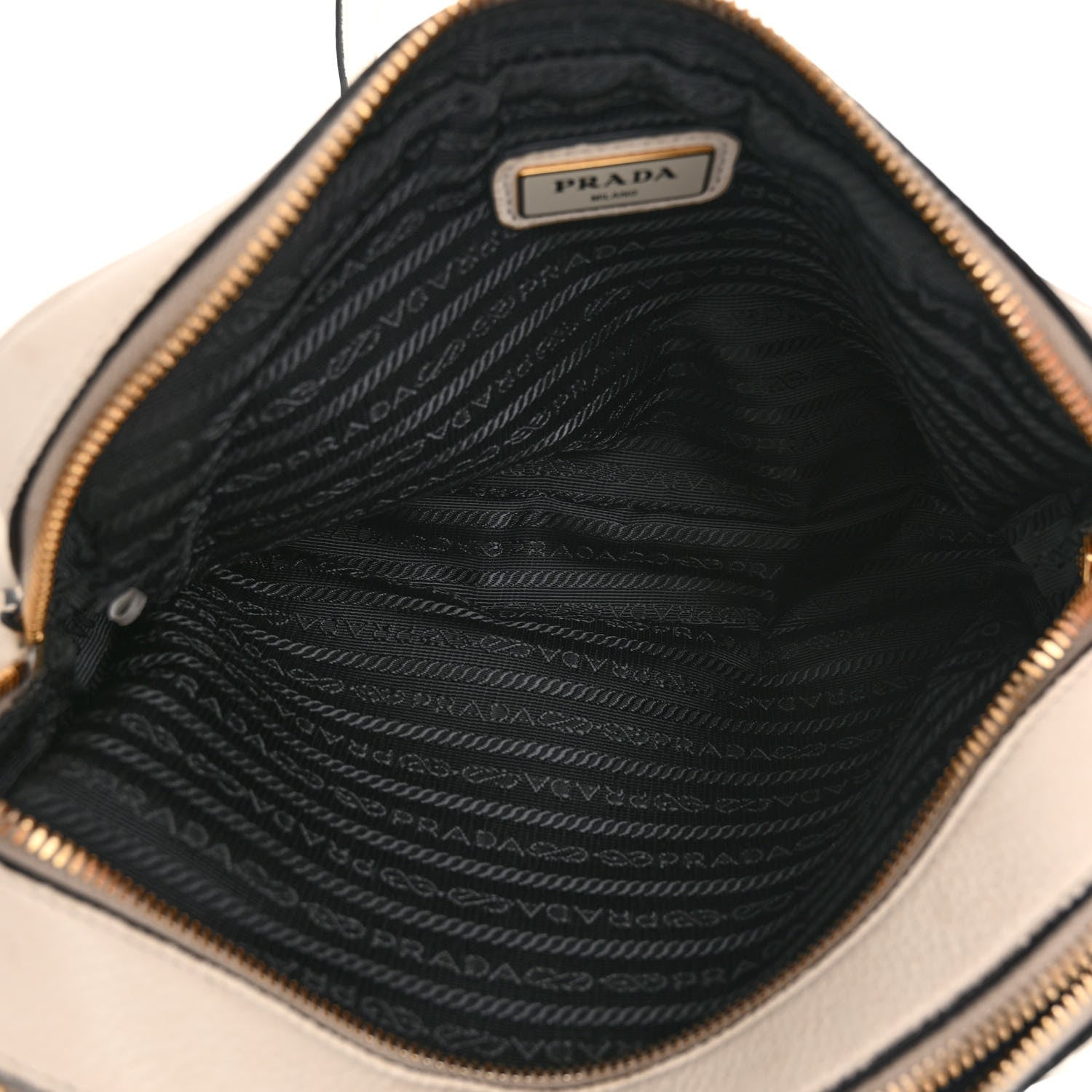 Prada Vitello Phenix Camera Bag Bianco 6 of 17