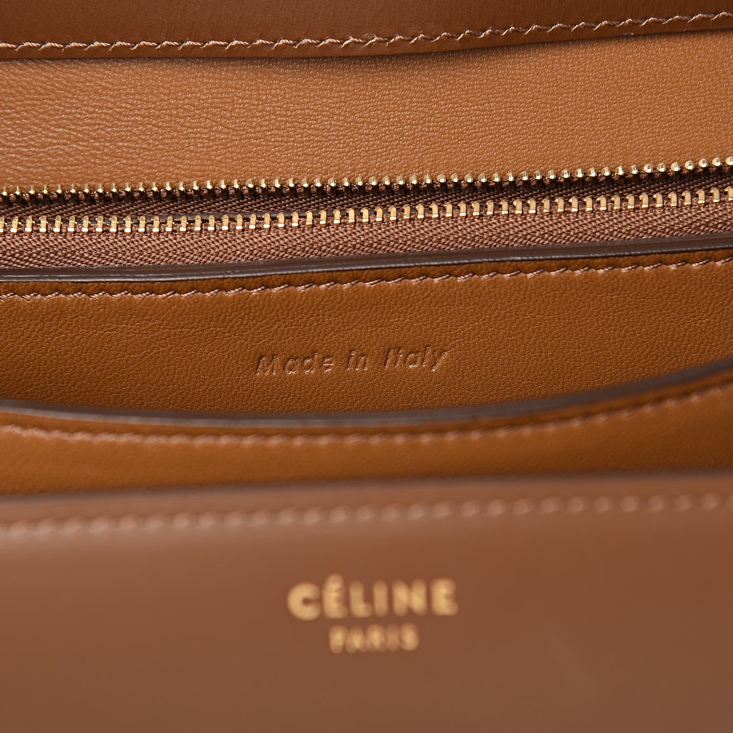 Celine Box Calfskin Medium Classic Box Flap Bag Camel 7 of 11