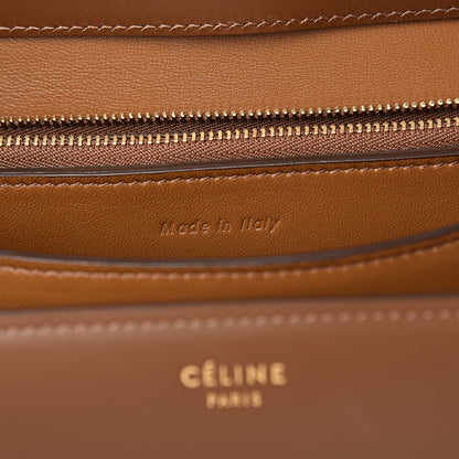 Celine Box Calfskin Medium Classic Box Flap Bag Camel 7 of 11