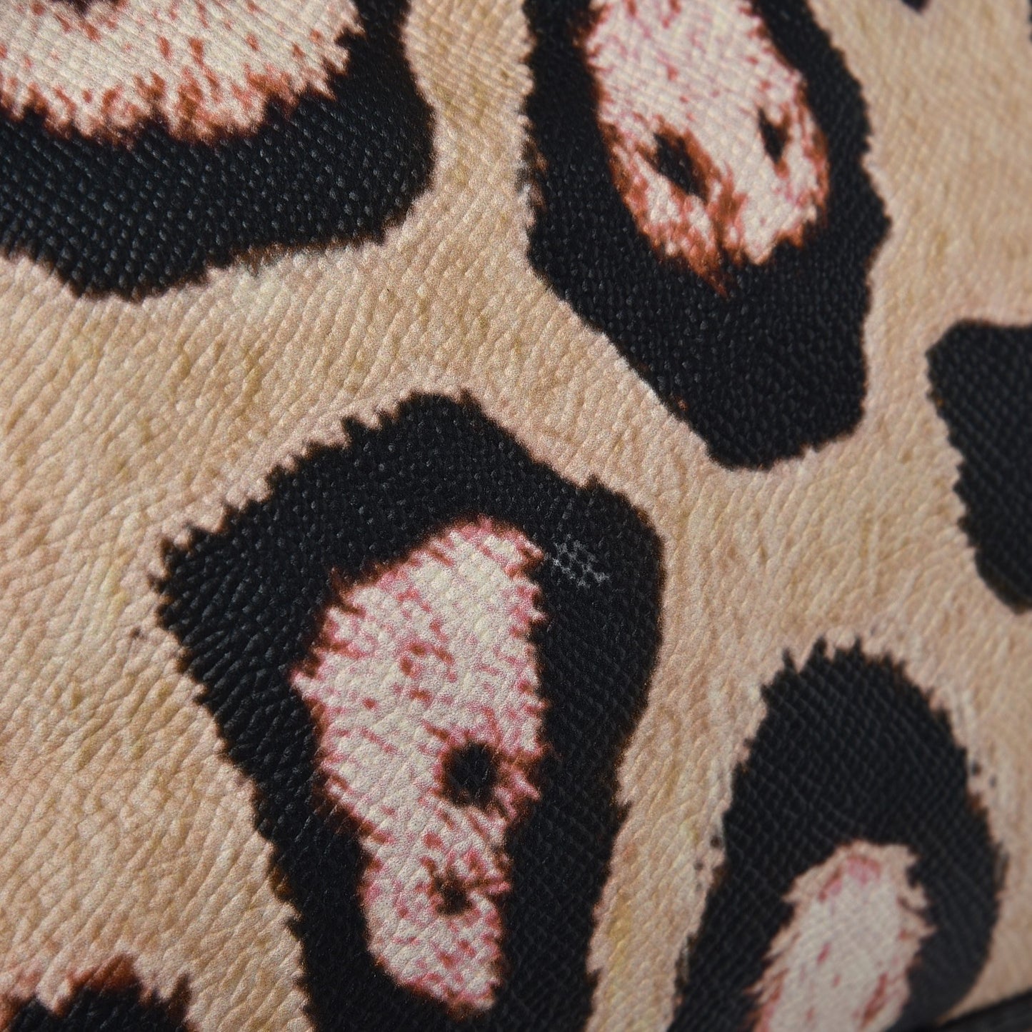 Calfskin Jaguar Print Small Pandora Multicolor