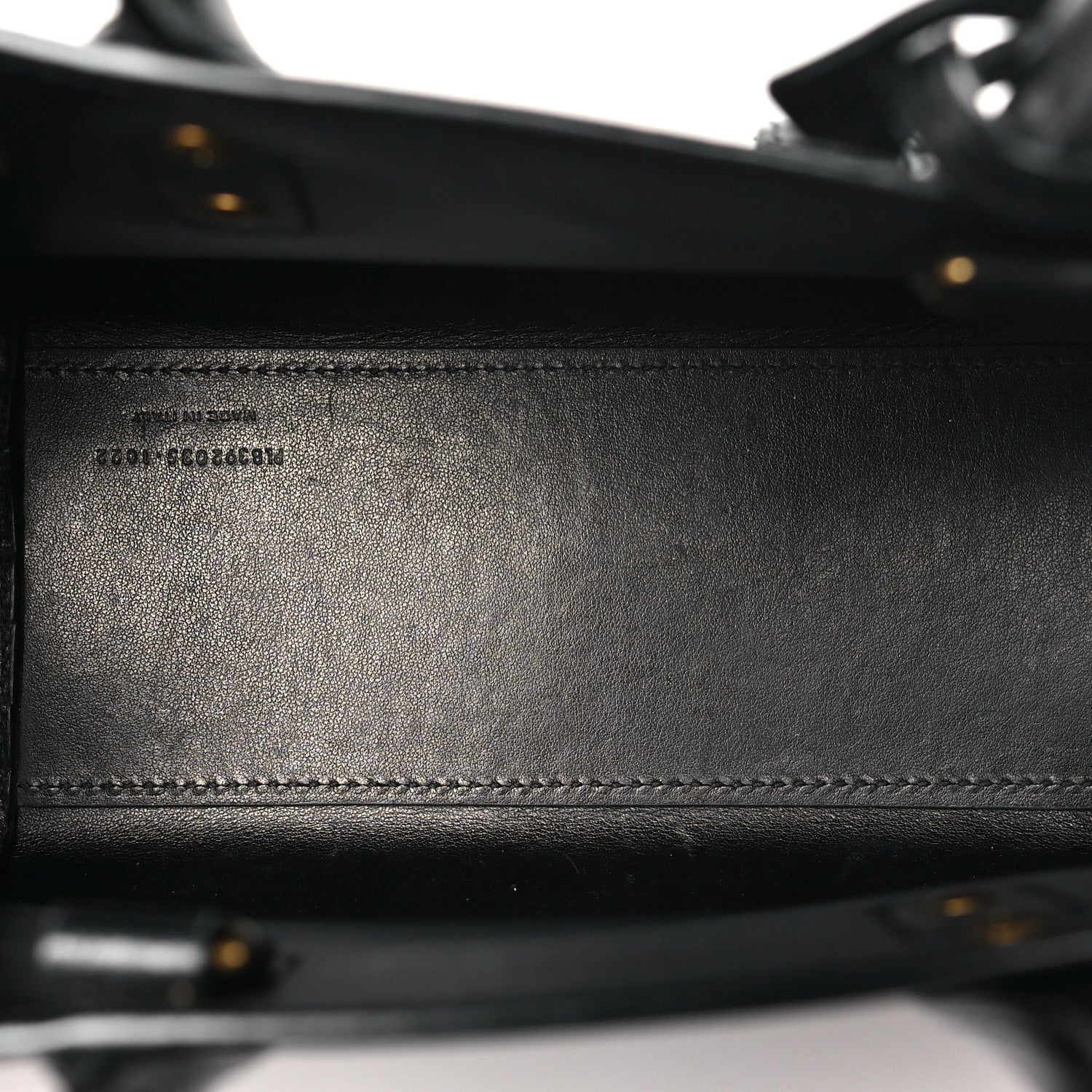 Saint Laurent Calfskin Nano Sac De Jour Black 5 of 10